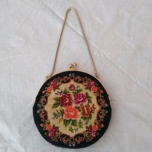 Vintage Flower Pattern HandBag